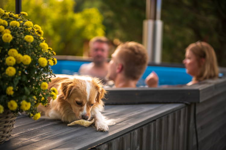 Truffe |  De hottub verenigt het gezin | Kirami