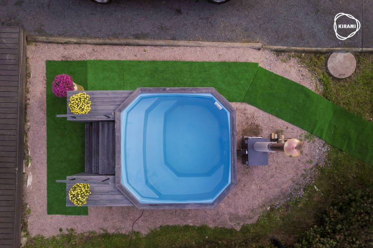 Als hottub werd gekozen voor de hoekige Grandy​​​​​​​ | Kirami