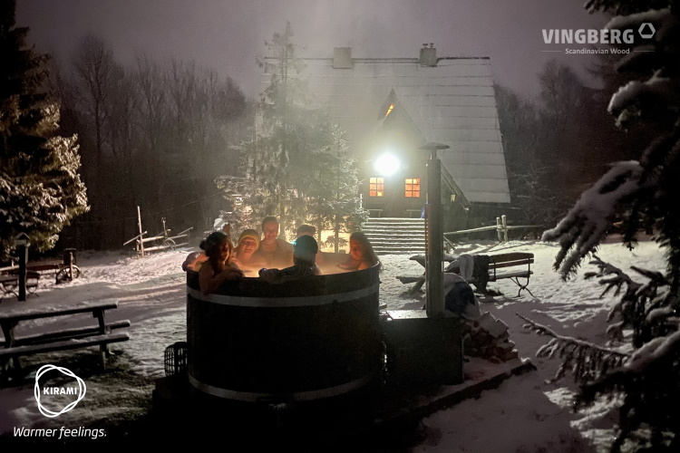Vingberg Polska biedt hottubs en sauna’s met een Scandinavische flair aan | Kirami