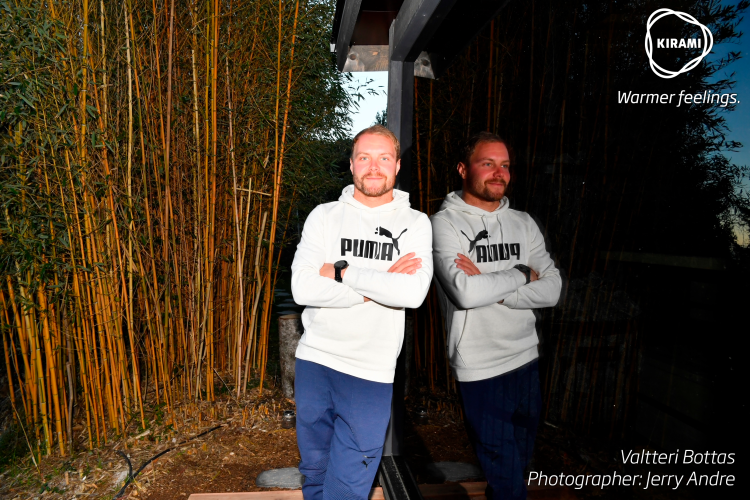 De sauna-ervaring van Valtteri Bottas: eerst voor een miljoenenpubliek op Netflix, nu in een Kirami FinVision® -sauna | Kirami