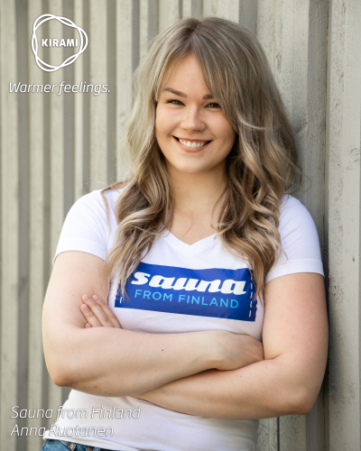 Elina Heininen ‘Sauna from Finland’ | Kirami FinVision® -sauna
