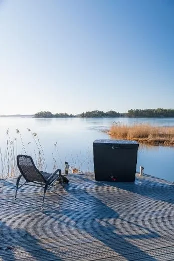 Comfort BlackIce S - BlackLeather, grijs