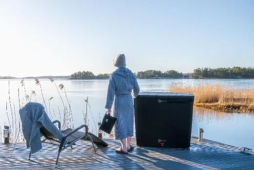 Comfort BlackIce S - BlackLeather, grijs