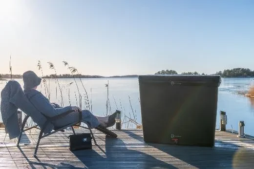 Comfort BlackIce S - BlackLeather, grijs