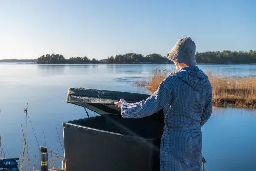 Comfort BlackIce S - BlackLeather, grijs