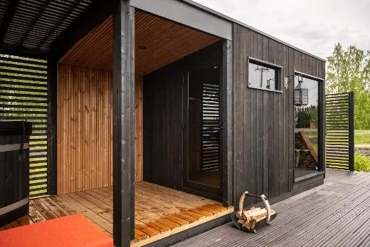 Kirami FinVision® -kleedruimte S Misty kan worden gekoppeld aan andere Misty-modules