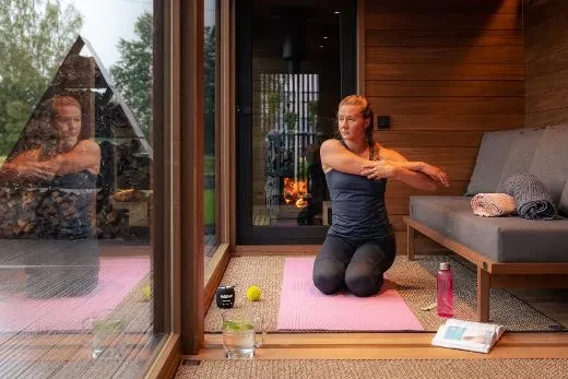 Kirami FinVision® -lounge XL, makkelijk te combineren met andere Misty-modules