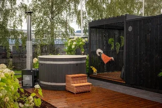 Kirami FinVision® -pergola M Misty, deel van de Annex-reeks