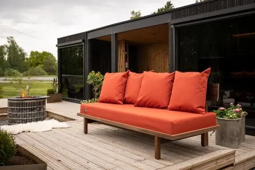 De loungeset van Kirami is geschikt voor zowel de lounge als het terras | Kirami FinVision® Annex