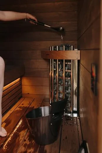 Kirami FinVision® -sauna S Misty, Glow Corner