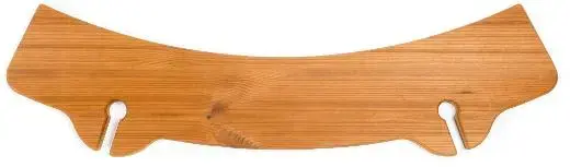 Gebogen drankjesplank voor de hottub.